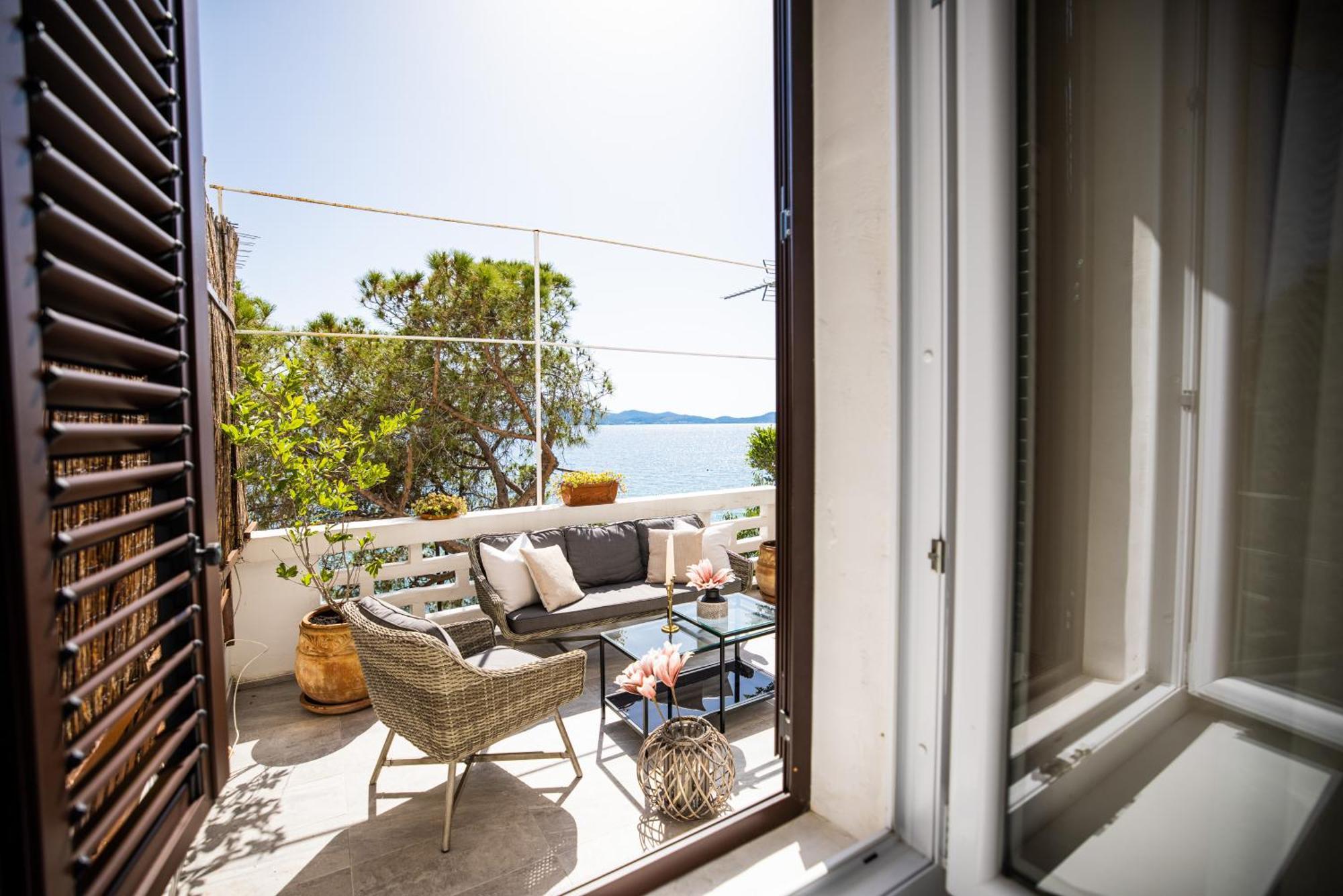 Zadar Center Beach Apartment - DIRECTLY ON THE SEA Zewnętrze zdjęcie