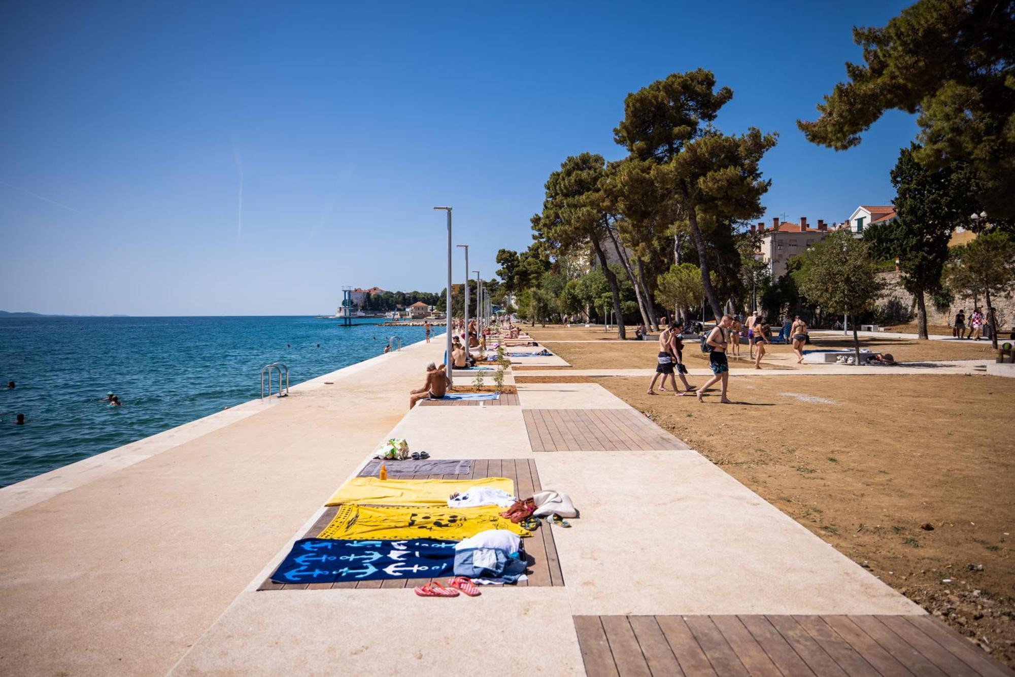 Zadar Center Beach Apartment - DIRECTLY ON THE SEA Zewnętrze zdjęcie